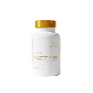 NZT-48 suplemento cerebral premium mujeres envase