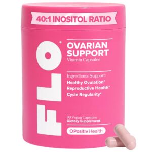 O Positiv FLO Ovarian Support caja frontal