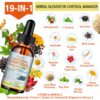Etiqueta de ingredientes de gotas cortisol