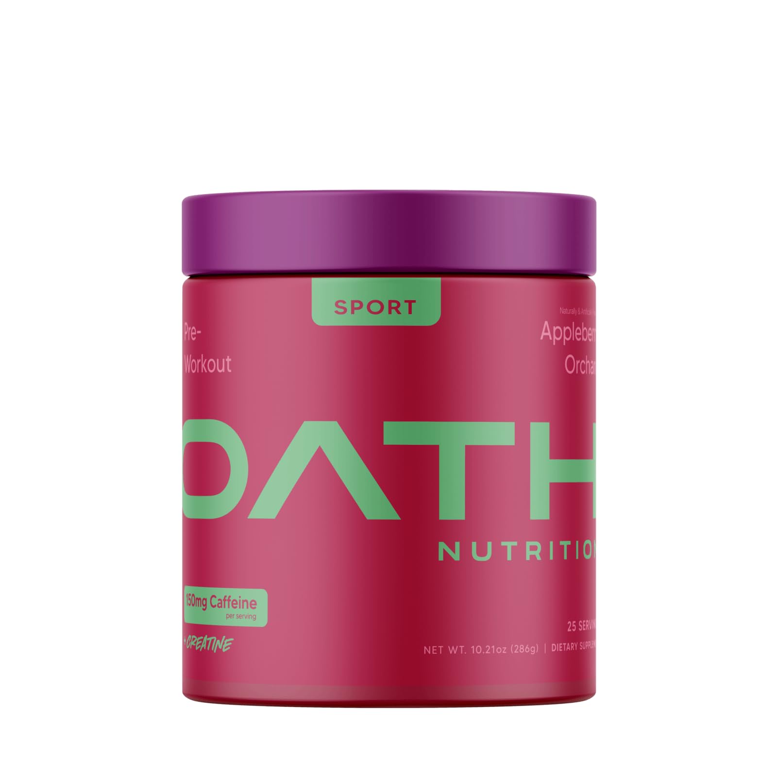 OATH NUTRITION Pre-Workout with Caffeine and Creatine