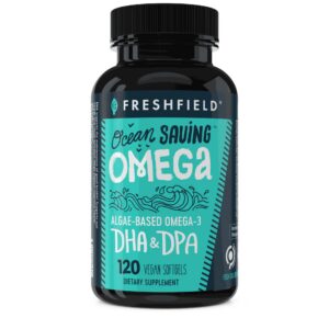 Frente de Ocean Saving Omega Algas Omega-3