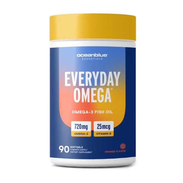 Etiqueta Oceanblue Omega-3 Diario