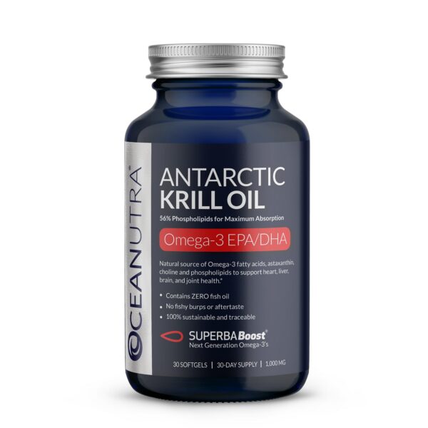 Frente de Oceanutra Krill Oil 1000 mg
