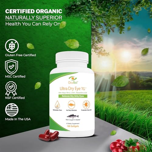 Cápsulas suaves de Omega-3 OcuSci