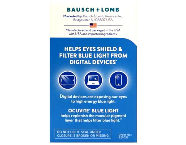 Softgels Ocuvite Blue Light