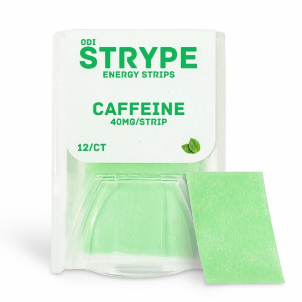 ODiSTRYPE tiras cafeína sabor menta verde 36 unidades