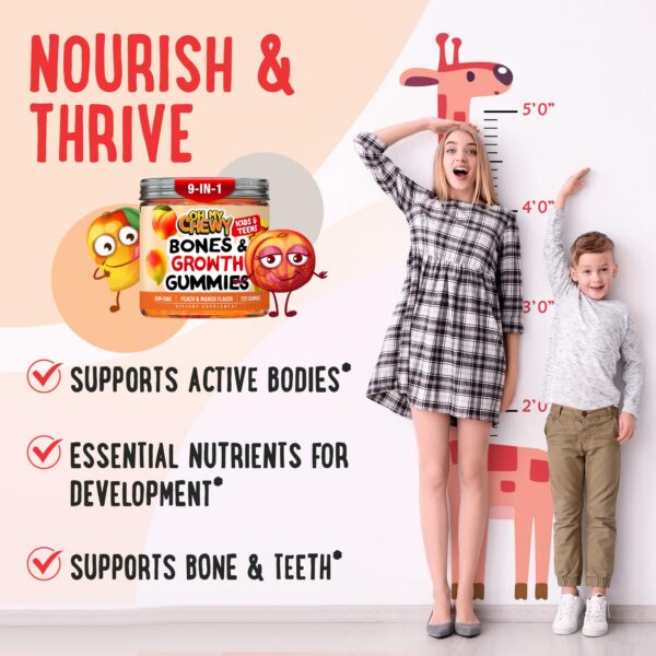 Etiqueta de calcio y zinc en la etiqueta