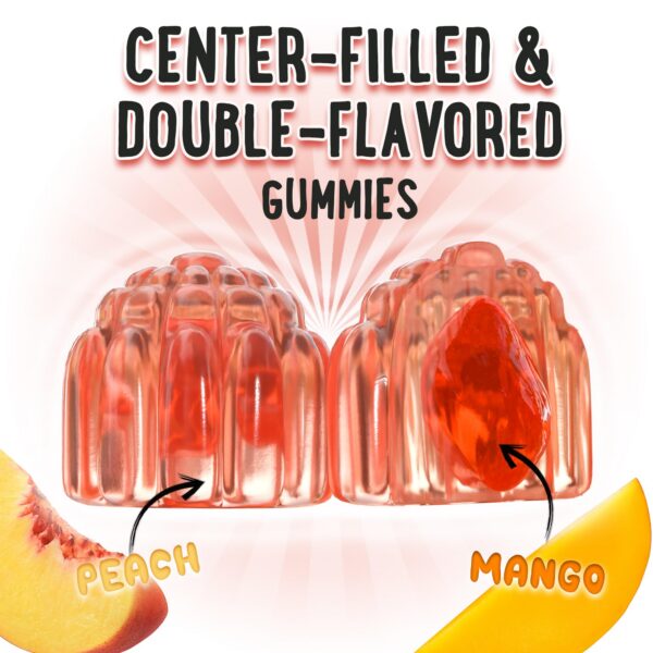 Pack de tres frascos de gomitas magnesio