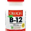 Ola Loa B12 Sublingual sabor cereza etiqueta frontal