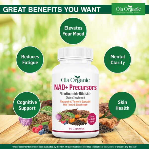 Version 1.0.0 Detalle de ingredientes del producto Ola Organic NAD+