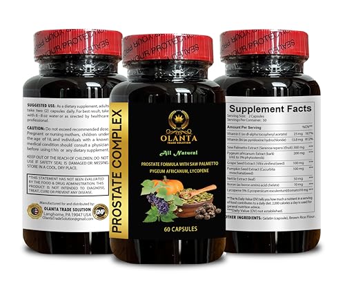 OLANTA TRADE blister con cápsulas para salud prostática