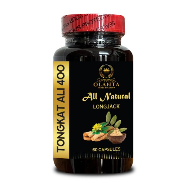 Olanta cápsulas extracto natural Tongkat Ali 400 mg