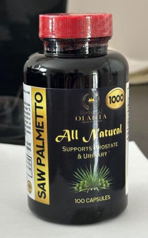 Frente del envase OLANTA Saw Palmetto Extract