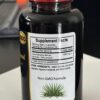 Etiqueta de ingredientes OLANTA Saw Palmetto Extract