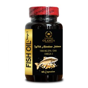 Frontal de Fish Oil Premium con etiqueta