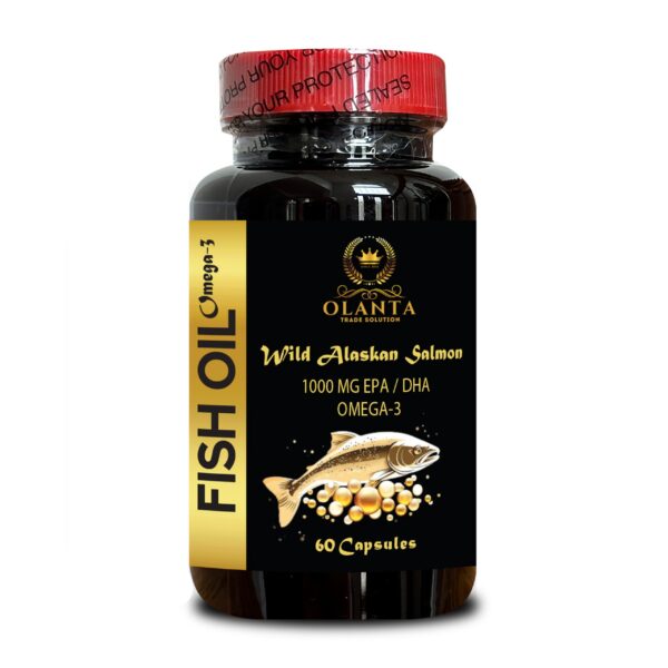 Version 1.0.0 Frontal de Fish Oil Premium con etiqueta
