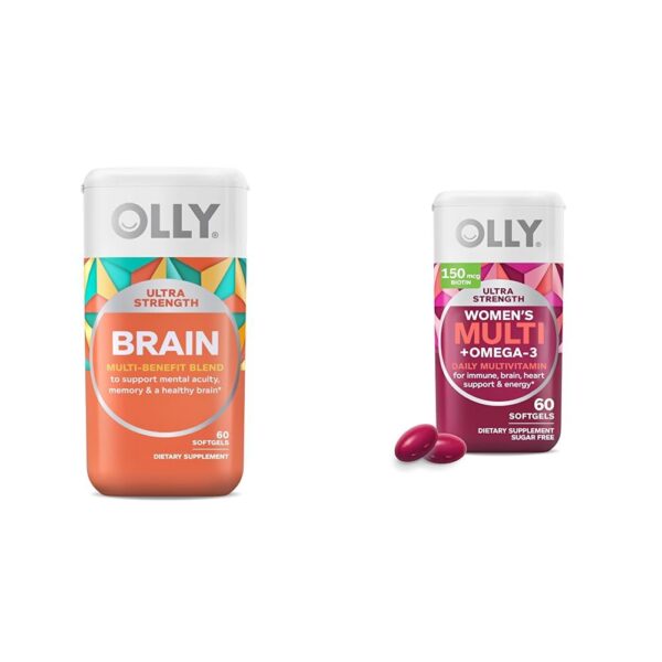 Version 1.0.0 Frasco de OLLY Brain Softgels