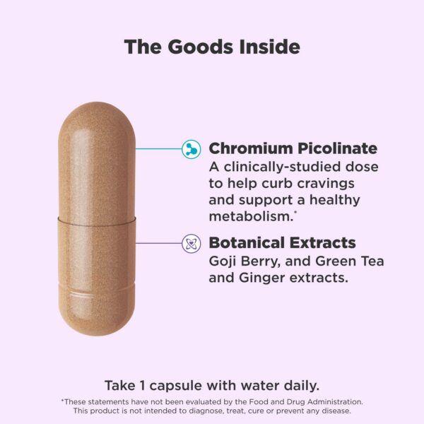 Cápsulas OLly con cromo y vegetales