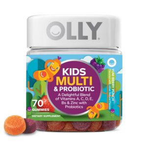 Gomas multivitamínicas Olly para niños en frasco