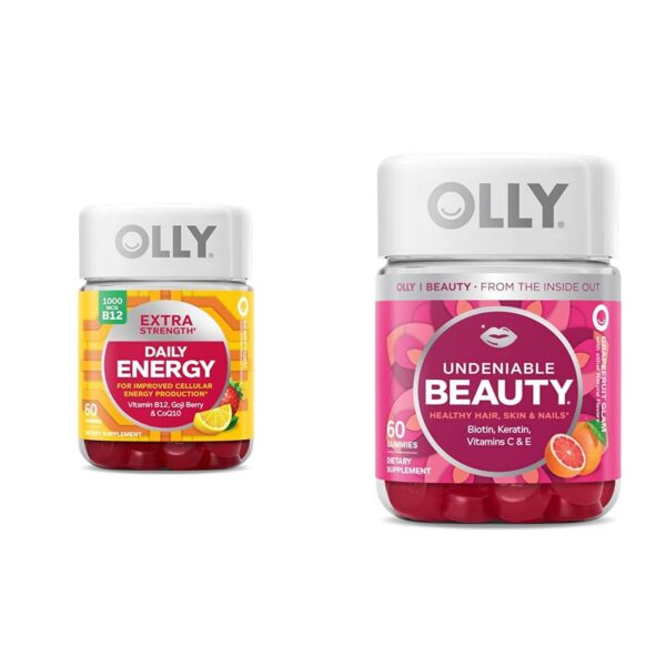 OLLY gominolas energía extra fuerte diario 60 unidades