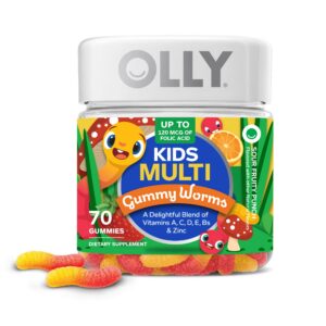 OLLY gomitas multivitaminicas para niños 70 piezas