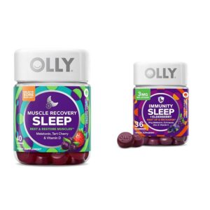 Paquete de gomitas OLLY para sueño y recuperación muscular