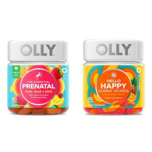 OLLY gummies prenatales esenciales botella