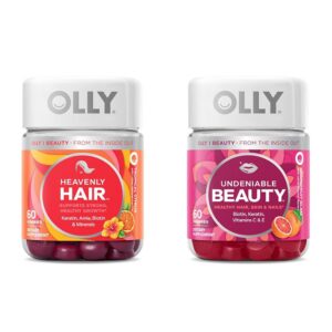 Gomitas OLLY Heavenly Hair, botella frontal