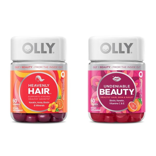 Gomitas OLLY Heavenly Hair, botella frontal