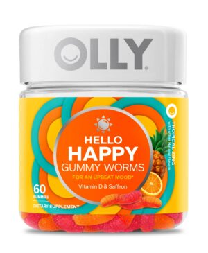 Version 1.0.0 Etiqueta de OLILY Hello Happy Gummy Worms