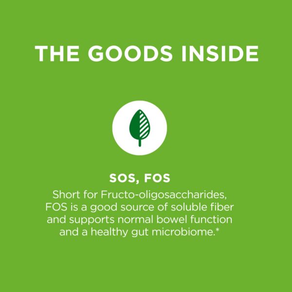 Anillos gomita OLLY fibra prebiótica con probióticos para adultos