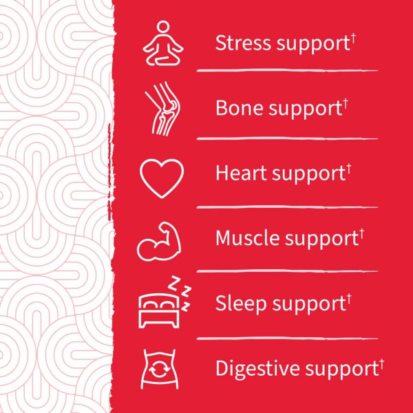 Gomitas Garden of Life magnesio para sueño y recuperación natural