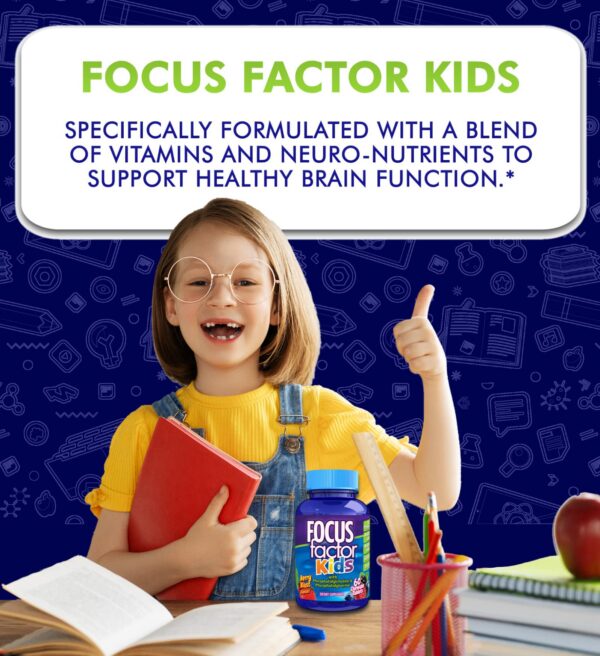Ingredientes Focus Factor Kids