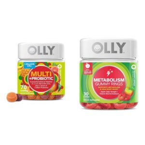 Version 1.0.0 OLLY Multi + Probiotic gomitas – frasco frontal