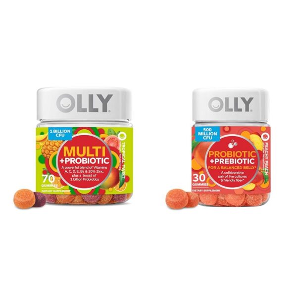 OLLY Multi Probiotico adulto gomitas frontal