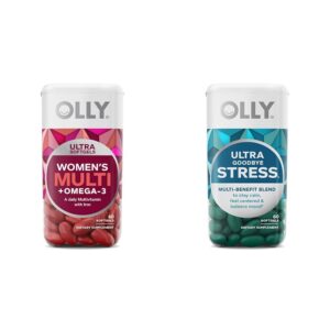 OLLY multivitaminas mujeres cápsulas Omega 3 y vitaminas