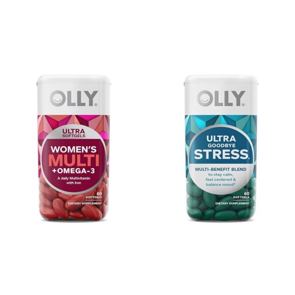 OLLY multivitaminas mujeres cápsulas Omega 3 y vitaminas