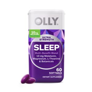 OLLY Ultra fuerza cápsulas para dormir con melatonina 10mg