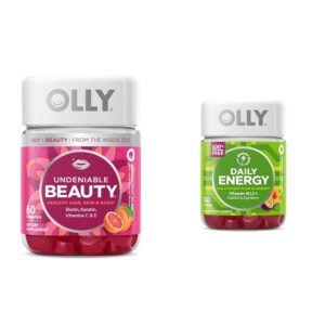 OLLY Undeniable Beauty Gummy – frasco frontal