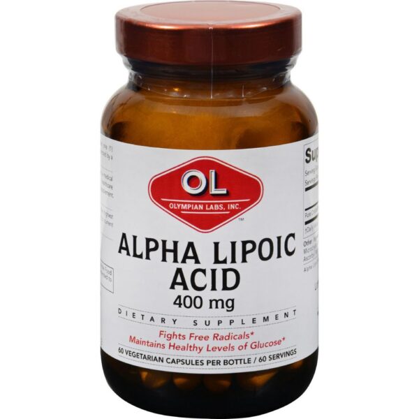 Cápsulas Alpha Lipoic Acid de Olympian Labs