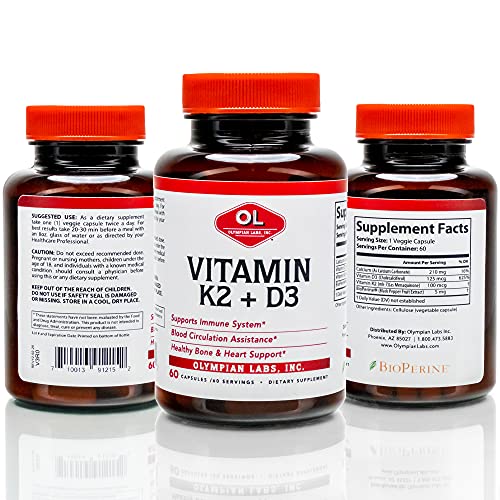 Etiqueta frontal D3+K2