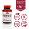 Olympian Labs Elderberry Fruit Plus vitaminas y minerales Salud