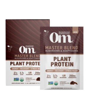 OM Mushroom Superfood mezcla de hongos y adaptógenos 10 porciones