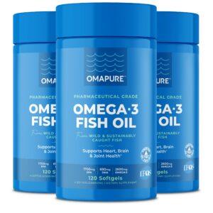 Frasco de OMAPURE Omega-3 EPA/DHA