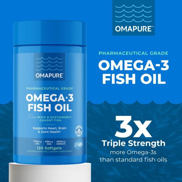 Etiqueta de OMAPURE Omega-3 EPA/DHA