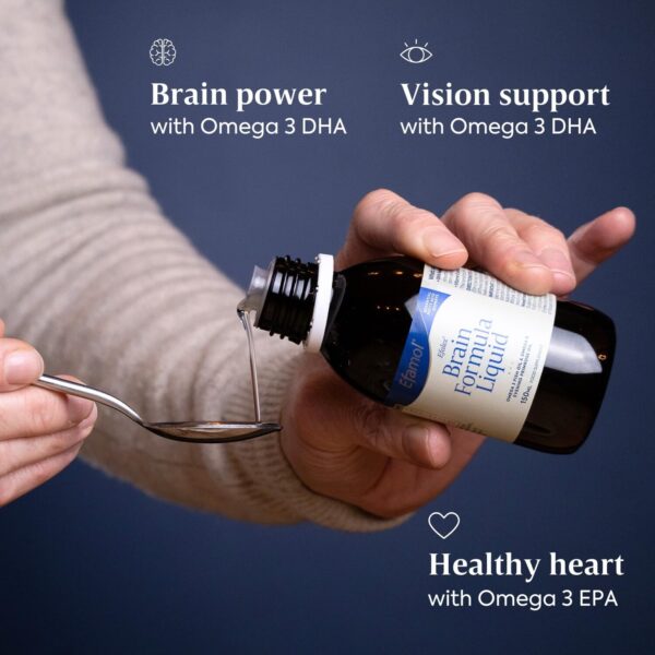 Version 1.0.0 Líquido omega-3/6 en frasco de vidrio