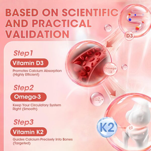 Omega-3 y calcio en la fórmula