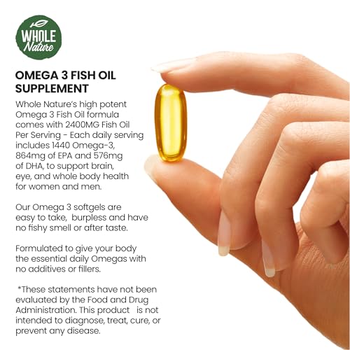 Cápsulas Omega-3 dentro del frasco