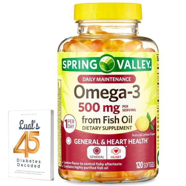 Bote de softgels Omega-3 500 mg