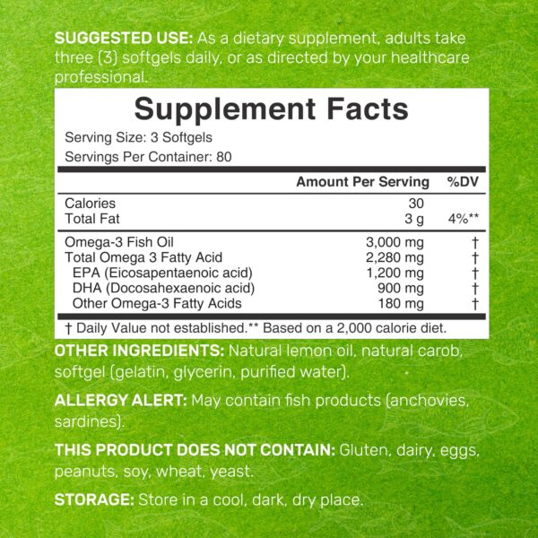 Detalle de sabor limón en envase